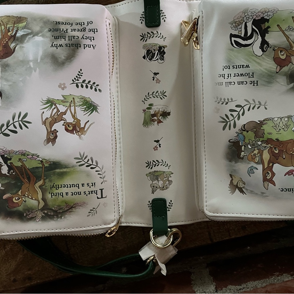 Disney Bambi lounge fly bag great bag for all Bambi lovers new with tags - Picture 8 of 11